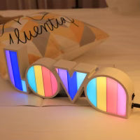 Valentines Day Decor LED LOVE Light Valentines Day Gift